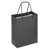 Boutique Shopping Bags Black - Laminated (Large) [Min. Order Qty: 100 Bags]