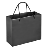 Boutique Shopping Bags Black - Laminated (Large) [Min. Order Qty: 100 Bags] - Image 2
